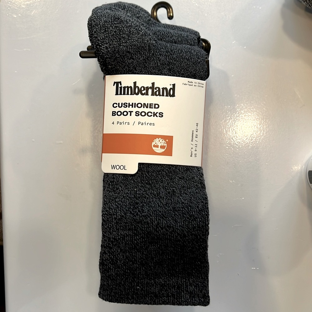 Brand New Wool Cushioned Boot Socks